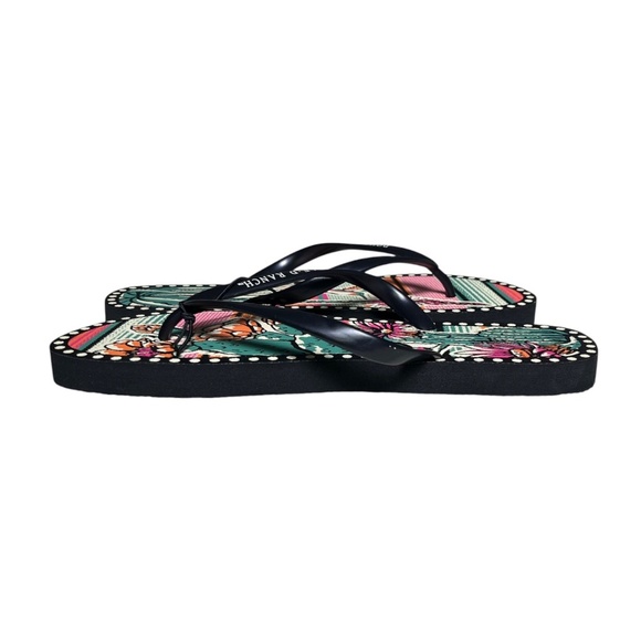 Double D Ranch Flip Flops Thong Sandals Size M (8 8.5 9 9.5) Cactus Hummingbird - Picture 5 of 12